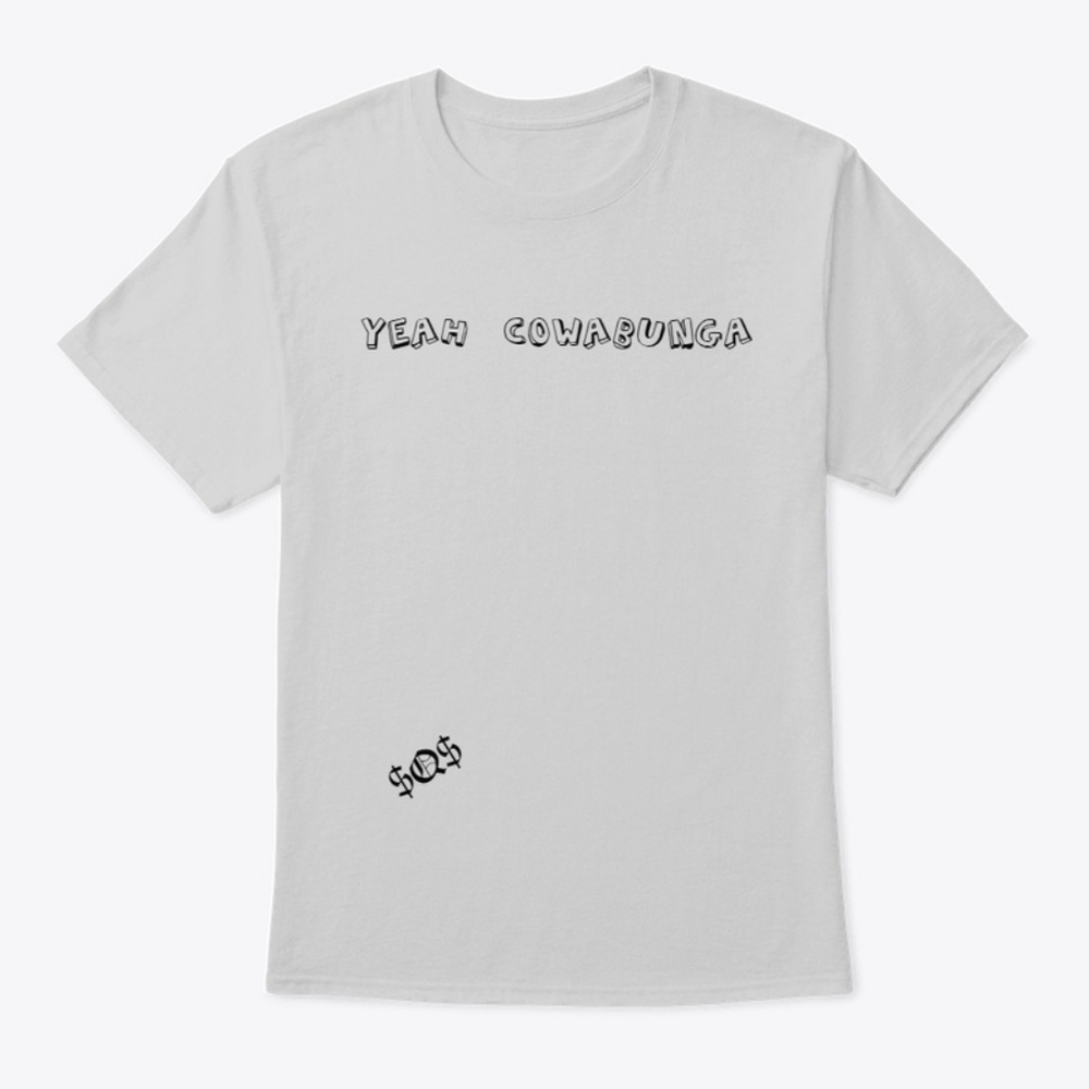 Yeah cowabunga t-shirt